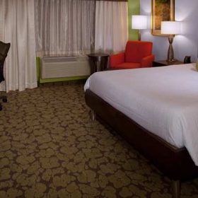 Enjoy our Garden Sleep System bed for a great night's sleep.  Refrigerator and microwave are standard in each room plus complimentary wireless high-speed internet access is available throughout the hotel.