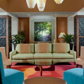 Our hotel is located in the heart of Research Triangle Park and just minutes from the RDU airport.